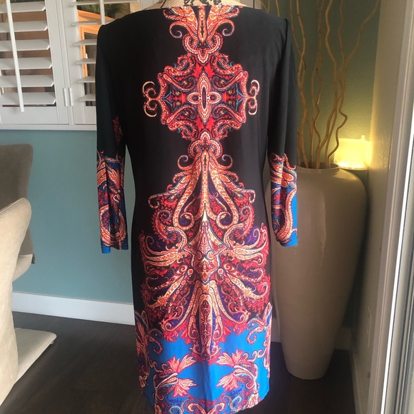 Tiana B print dress* - Picture 2 of 5